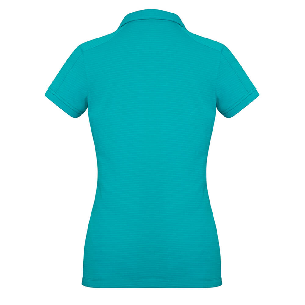 Biz Collection P706LS Womens Profile Short Sleeve Polo Teal