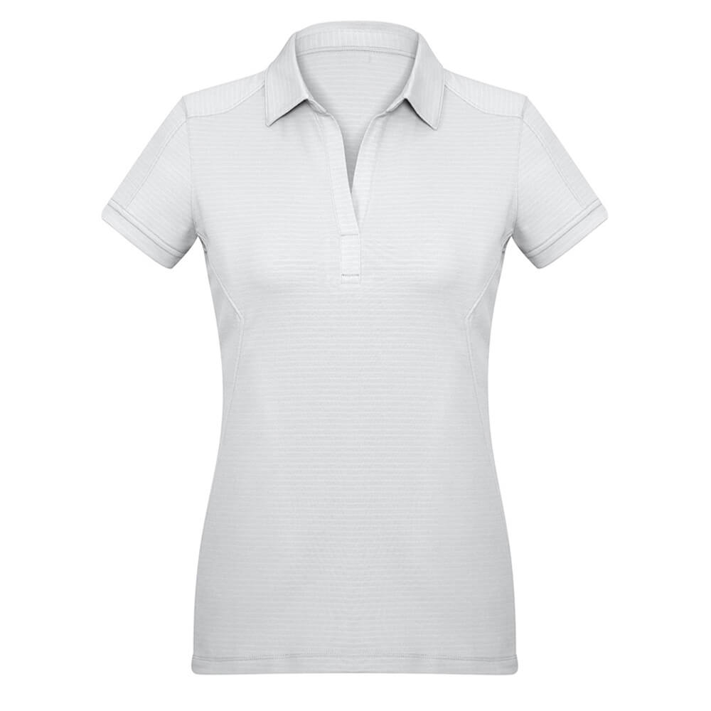 Biz Collection P706LS Womens Profile Short Sleeve Polo White