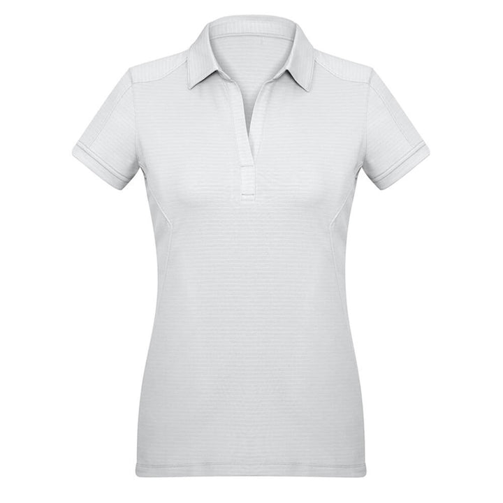 Biz Collection P706LS Womens Profile Short Sleeve Polo White