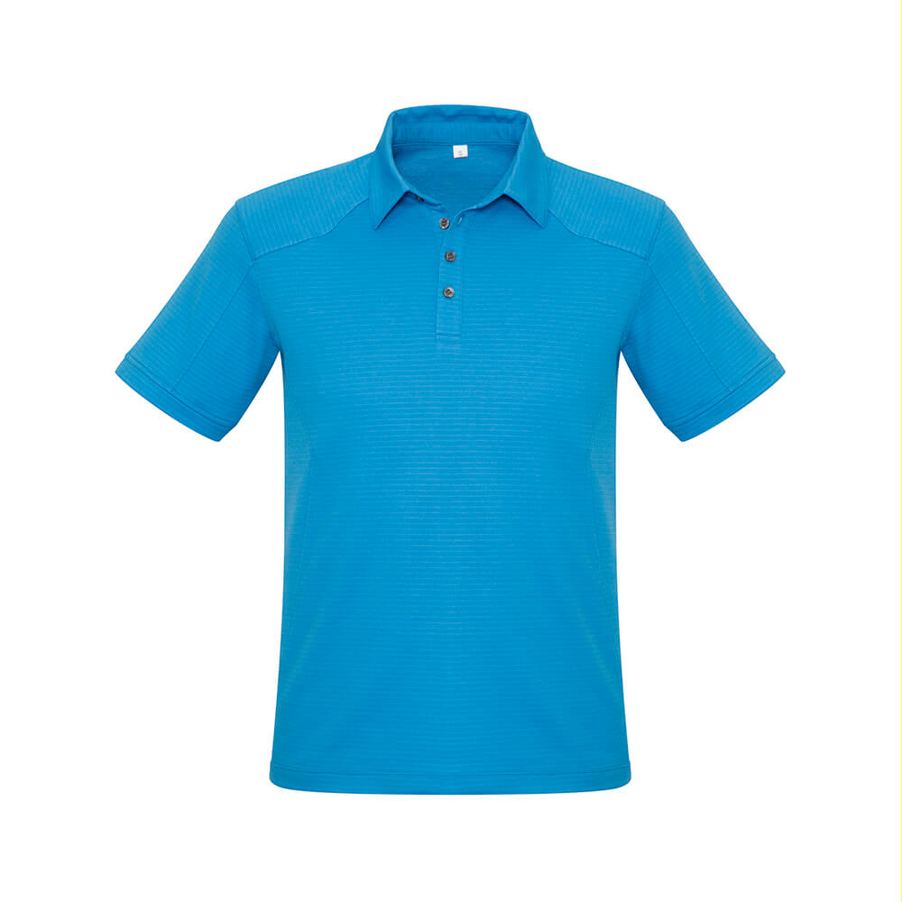 Biz Collection P706MS Mens Profile Short Sleeve Polo Cyan