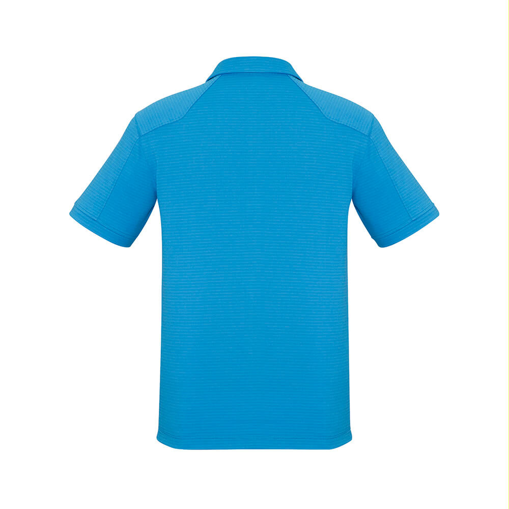 Biz Collection P706MS Mens Profile Short Sleeve Polo Cyan