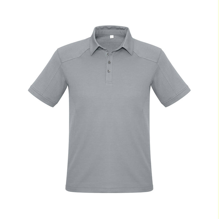 Biz Collection P706MS Mens Profile Short Sleeve Polo Silver