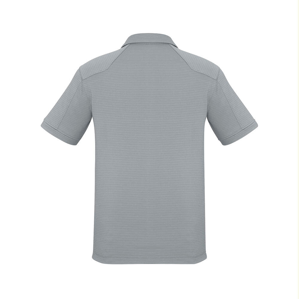 Biz Collection P706MS Mens Profile Short Sleeve Polo Silver