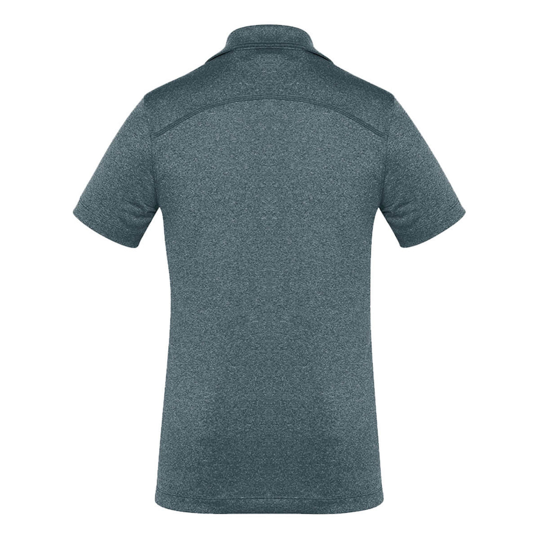 Biz Collection P815LS Womens Aero Cotton Feel Polo Charcoal