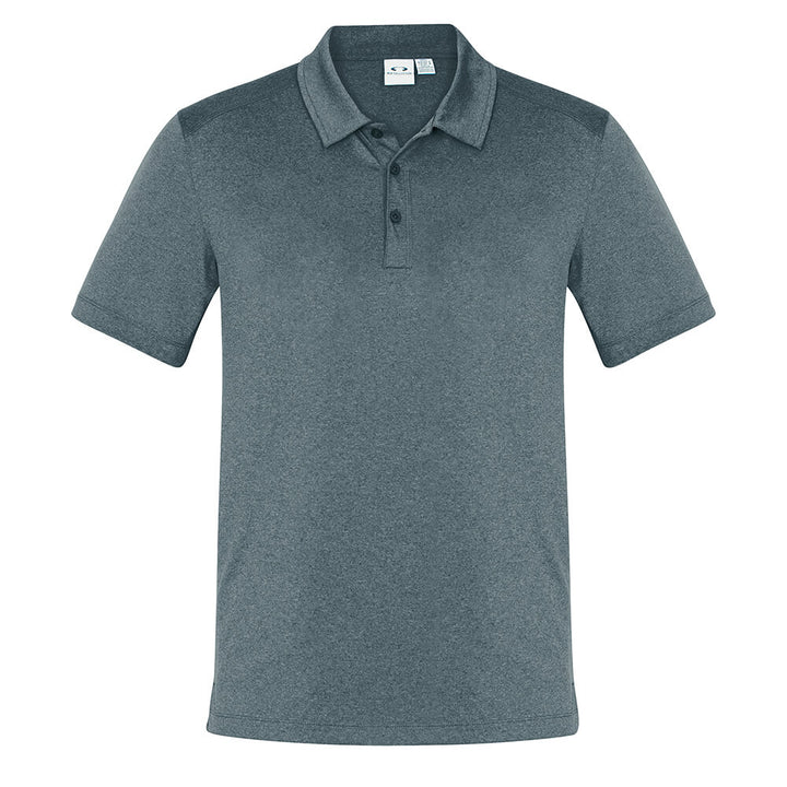 Biz Collection P815MS Mens Aero Cotton Feel Polo Charcoal