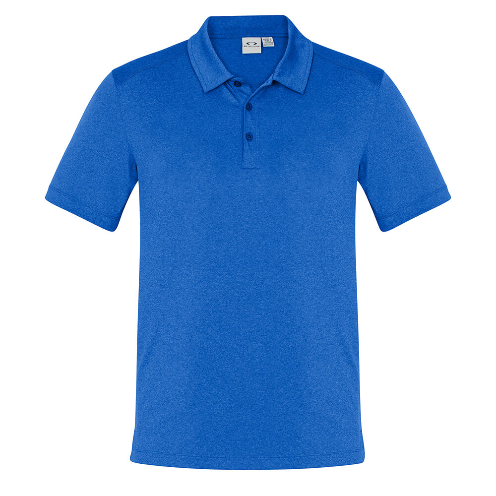 Biz Collection P815MS Mens Aero Cotton Feel Polo Electric Blue