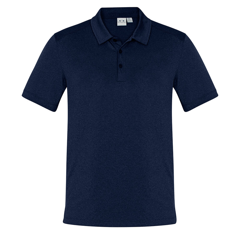Biz Collection P815MS Mens Aero Cotton Feel Polo Navy