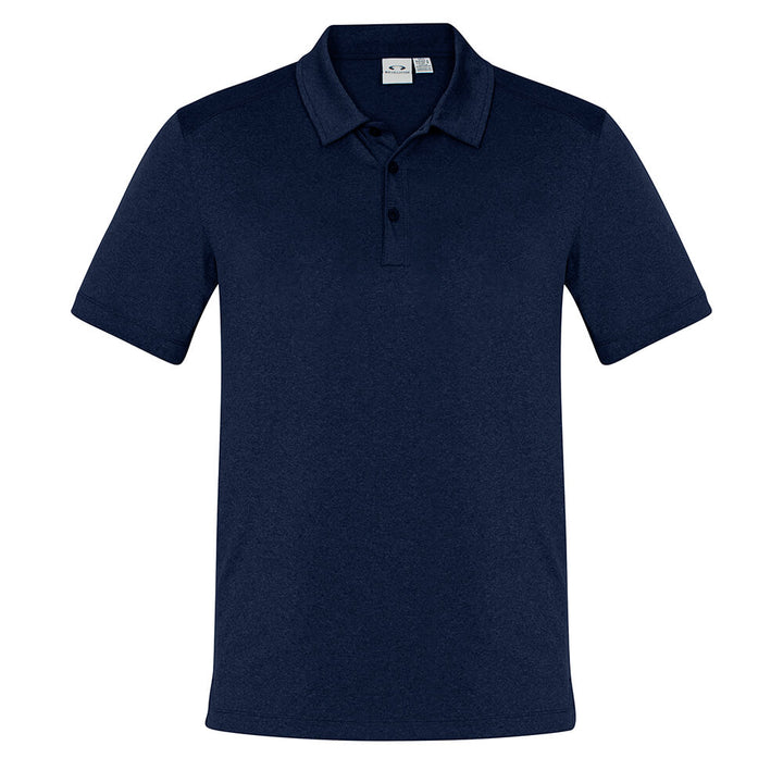 Biz Collection P815MS Mens Aero Cotton Feel Polo Navy