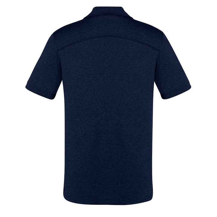 Biz Collection P815MS Mens Aero Cotton Feel Polo Navy