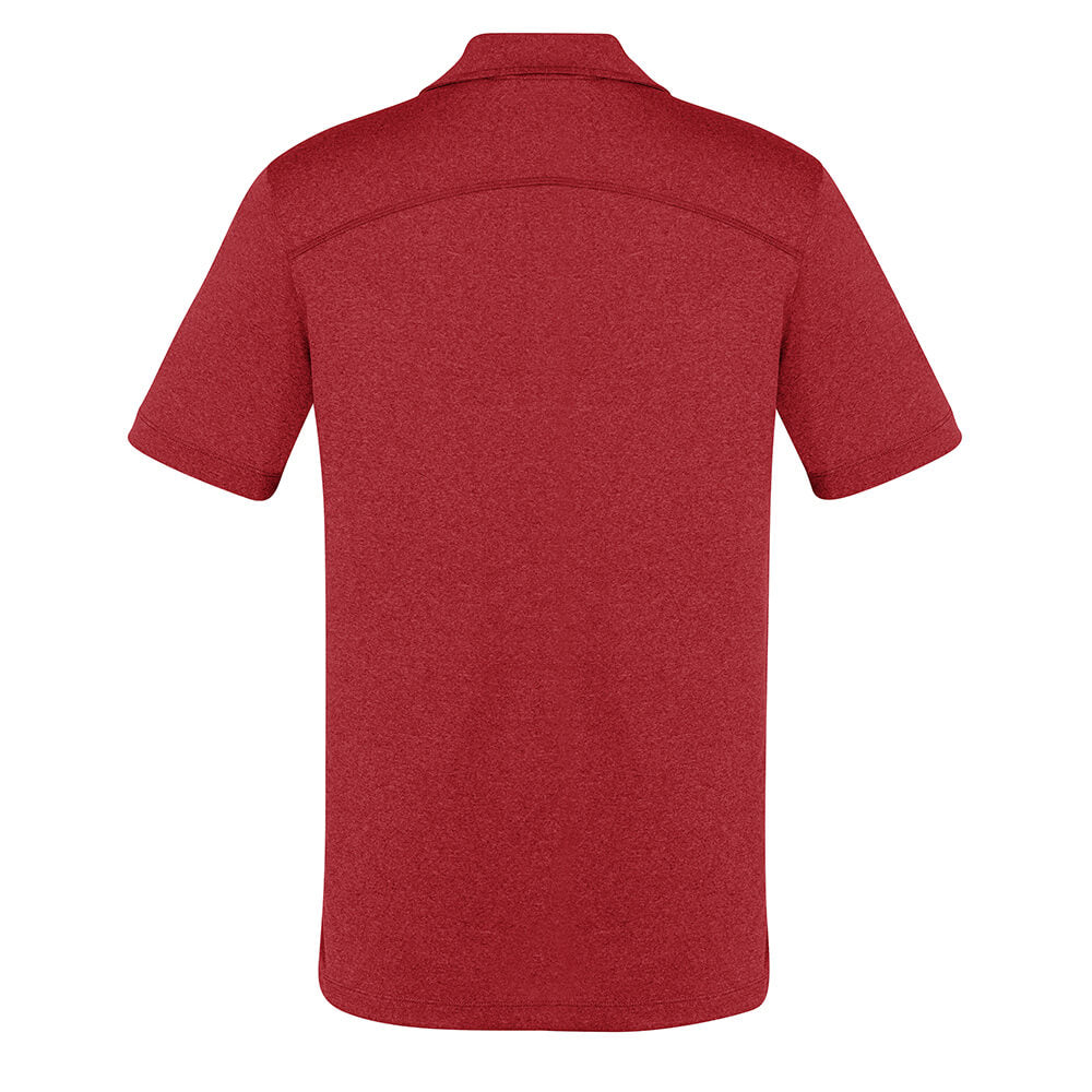 Biz Collection P815MS Mens Aero Cotton Feel Polo Red