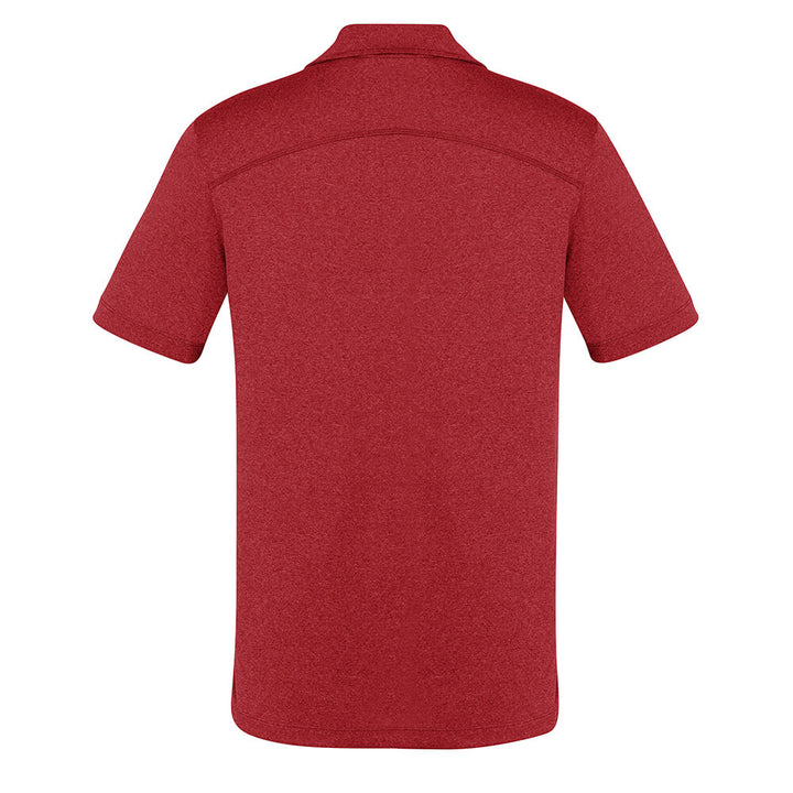 Biz Collection P815MS Mens Aero Cotton Feel Polo Red