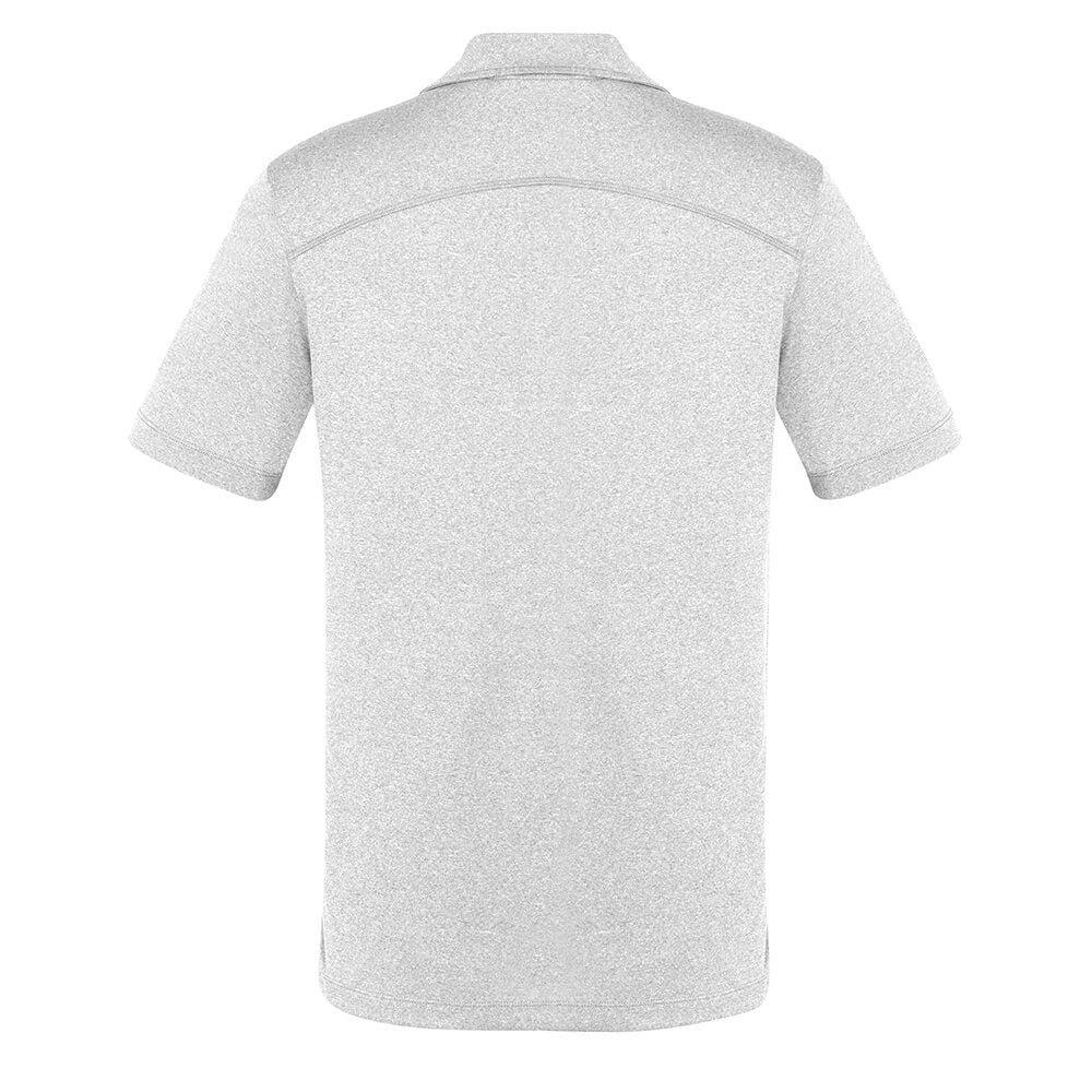 Biz Collection P815MS Mens Aero Cotton Feel Polo Silver