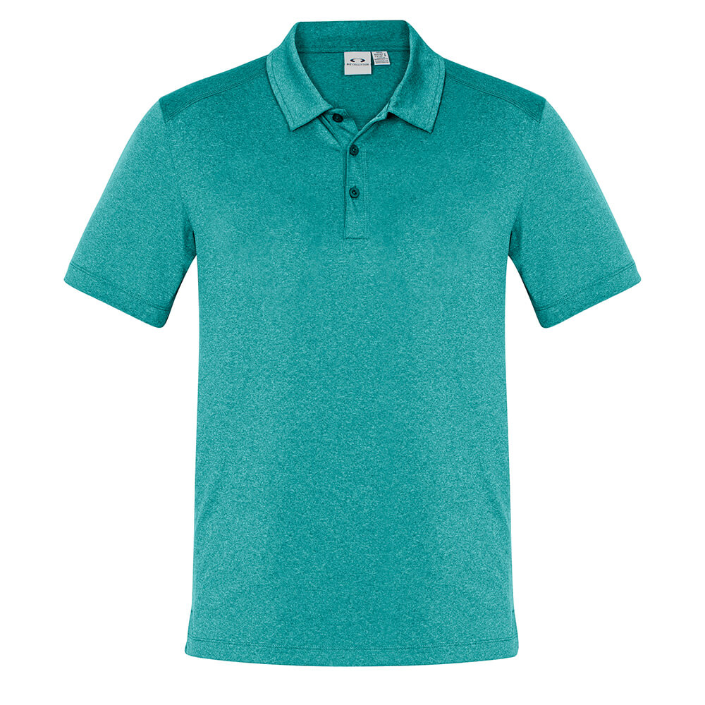 Biz Collection P815MS Mens Aero Cotton Feel Polo Teal