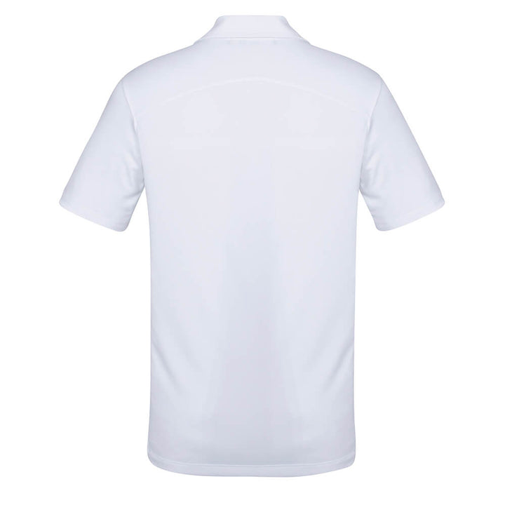Biz Collection P815MS Mens Aero Cotton Feel Polo White