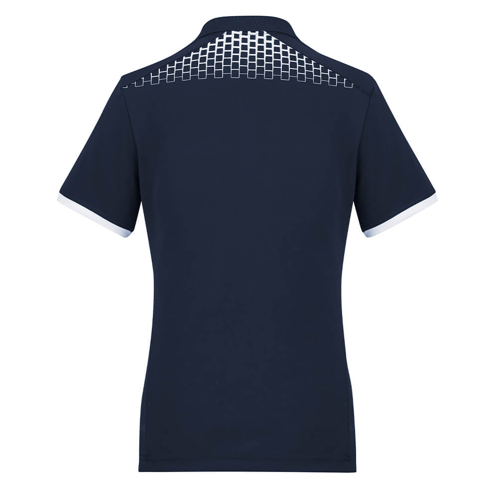 Biz Collection P900LS Womens Galaxy Polo Navy/White