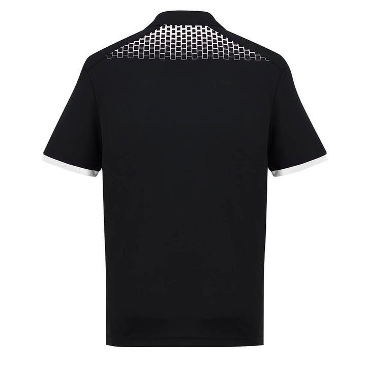 Biz Collection P900MS Mens Galaxy Polo Black/White