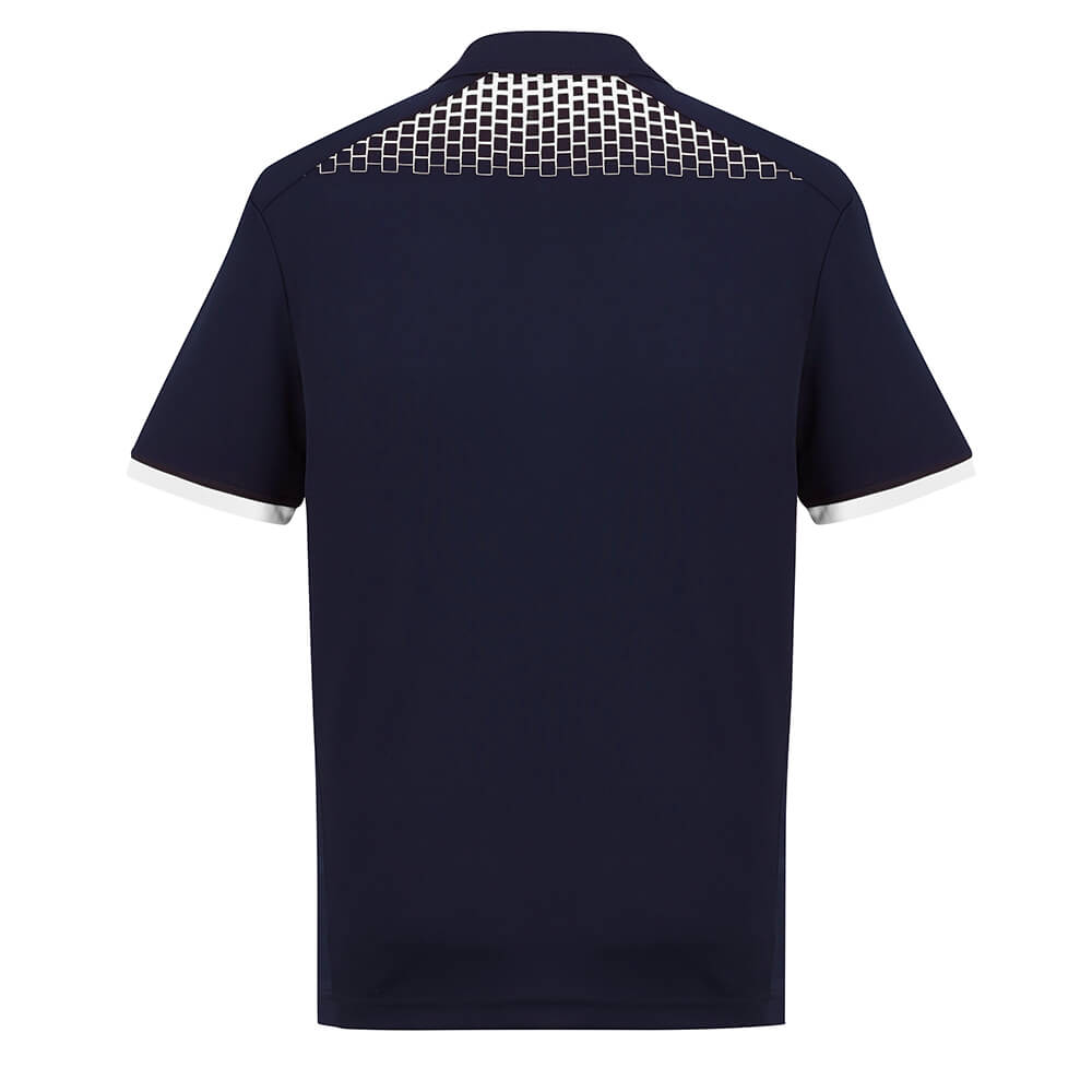 Biz Collection P900MS Mens Galaxy Polo Navy/White