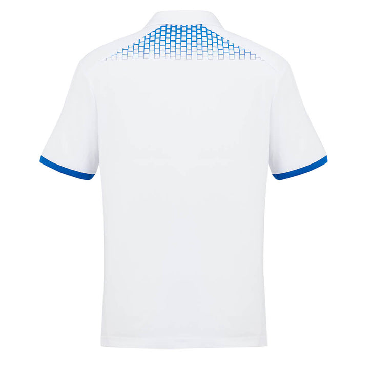 Biz Collection P900MS Mens Galaxy Polo White/Royal