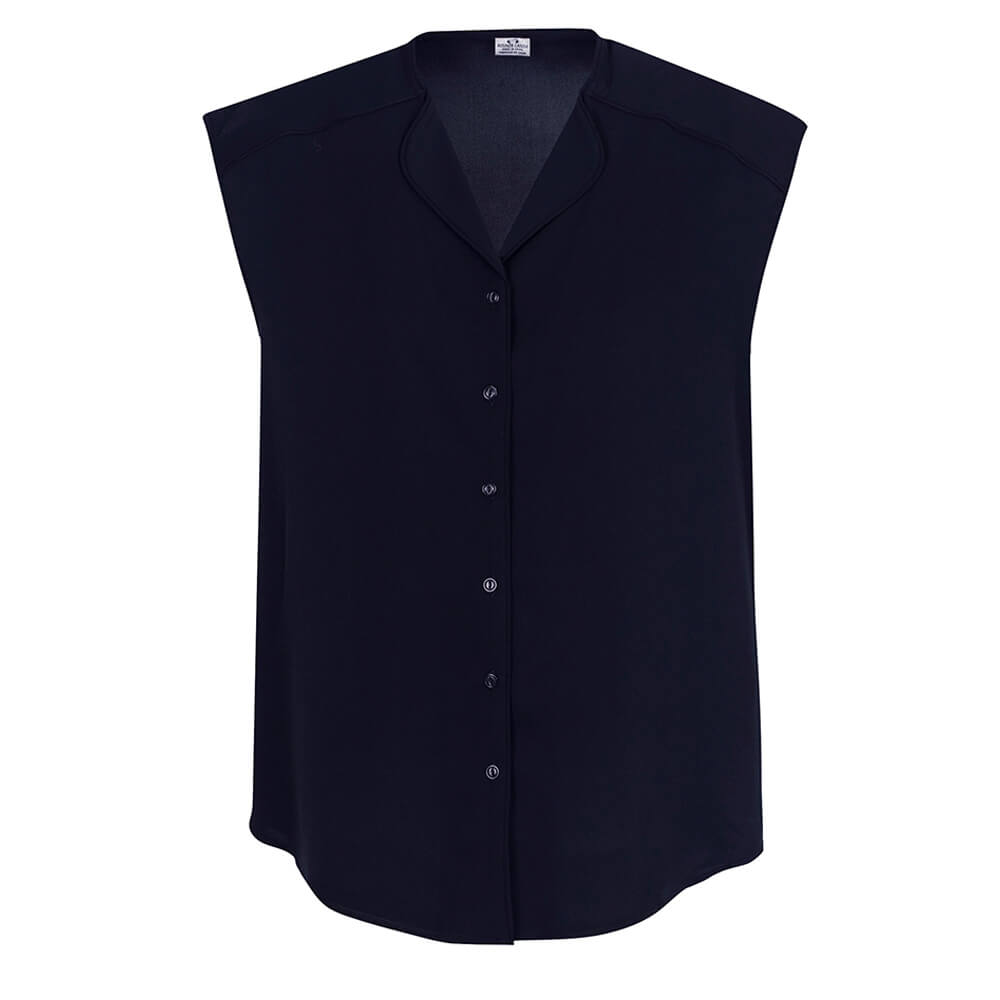 Biz Collection S013LS Womens Lily Blouse Ink