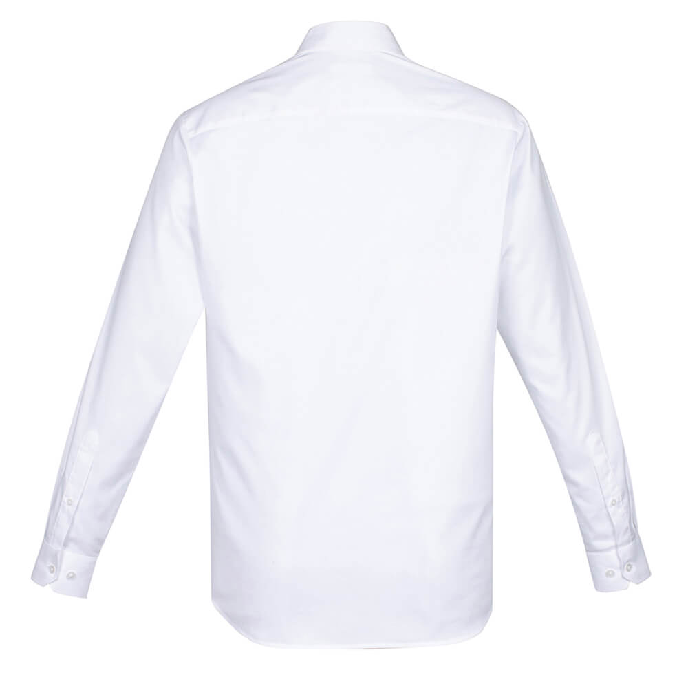 Biz Collection S016ML Mens Camden Long Sleeve Shirt White