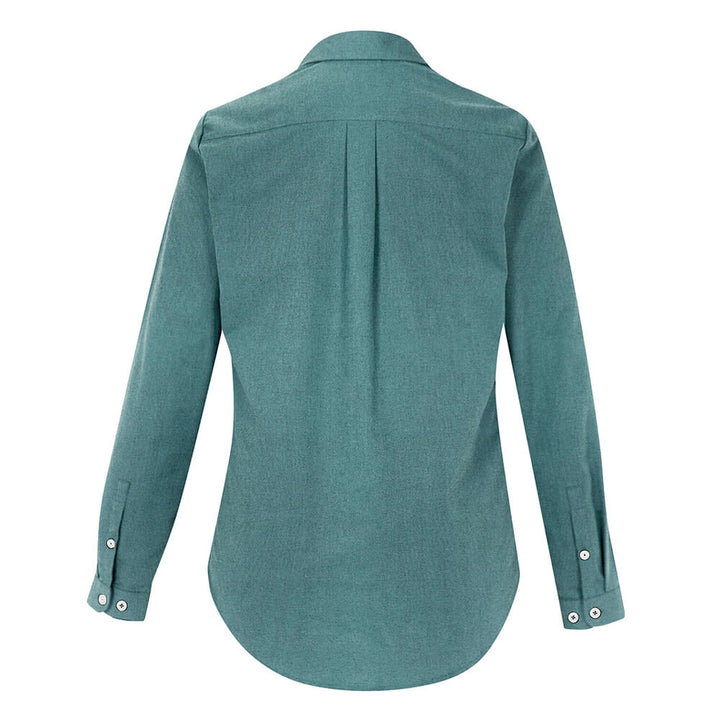Biz Collection S127LL Womens Memphis Long Sleeve Shirt Jasper Green
