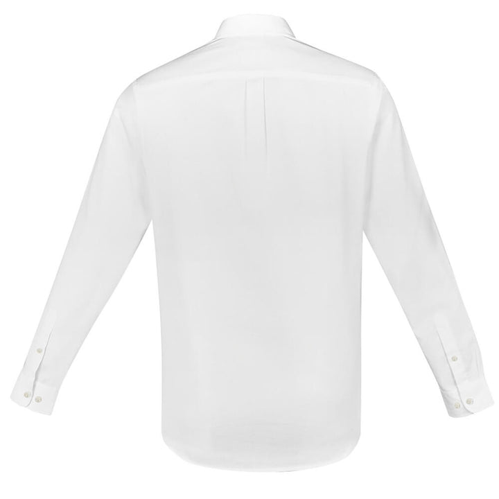 Biz Collection S127ML Mens Memphis Long Sleeve Shirt White