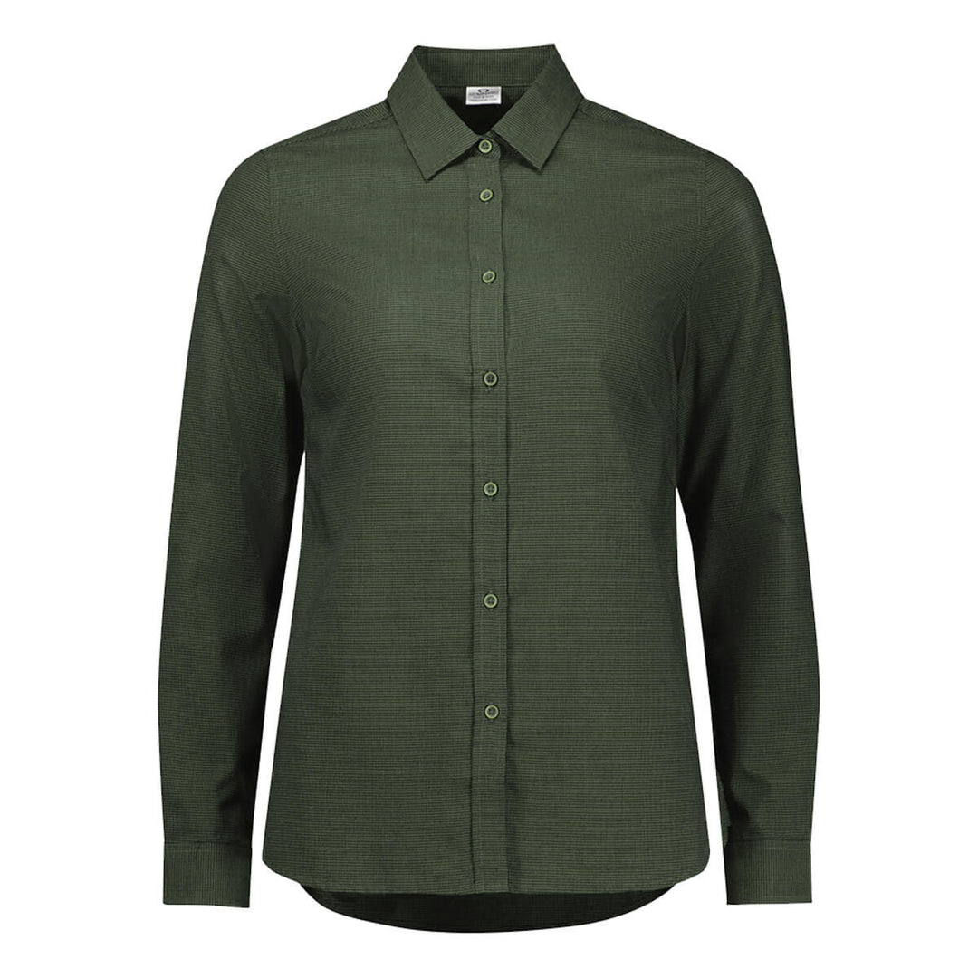 Biz Collection S421LL Womens Soul Long Sleeve Shirt Olive