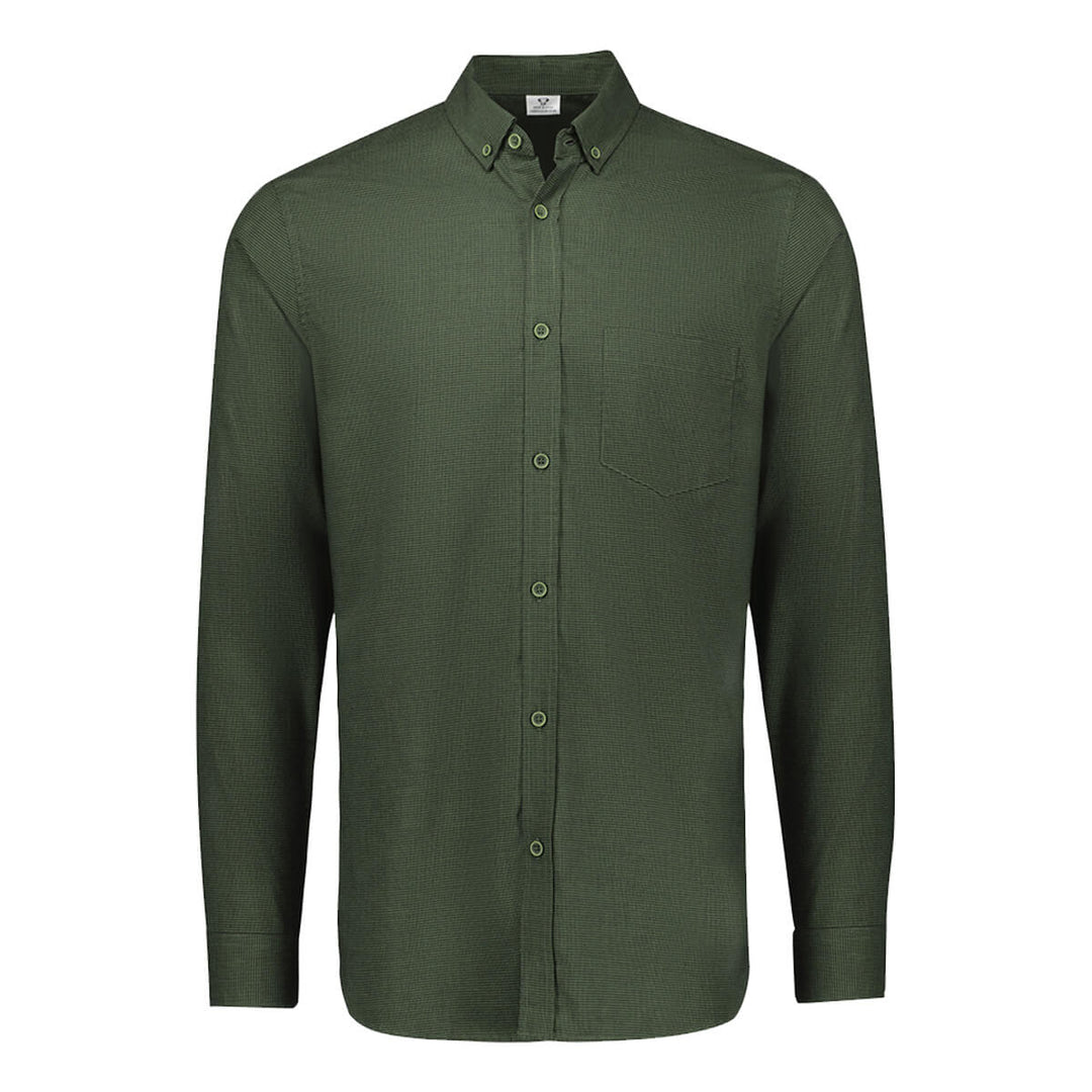 Biz Collection S421ML Mens Soul Long Sleeve Shirt Olive