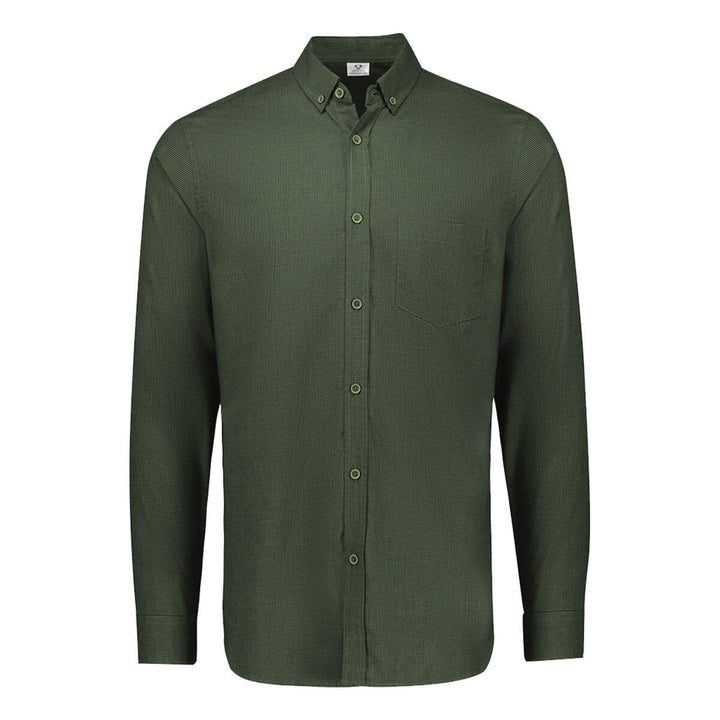 Biz Collection S421ML Mens Soul Long Sleeve Shirt Olive