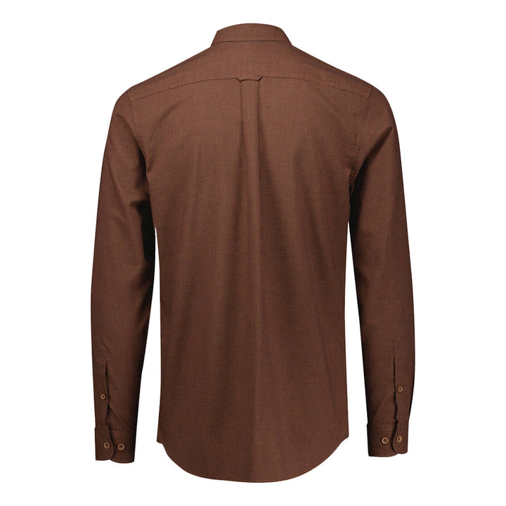 Biz Collection S421ML Mens Soul Long Sleeve Shirt Rust