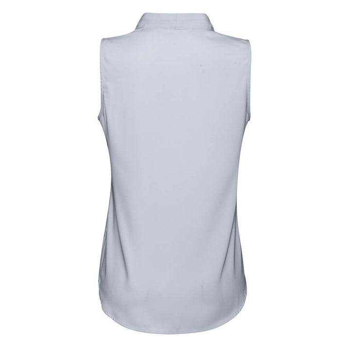 Biz Collection S627LN Womens Madison Sleeveless Top Silver Mist