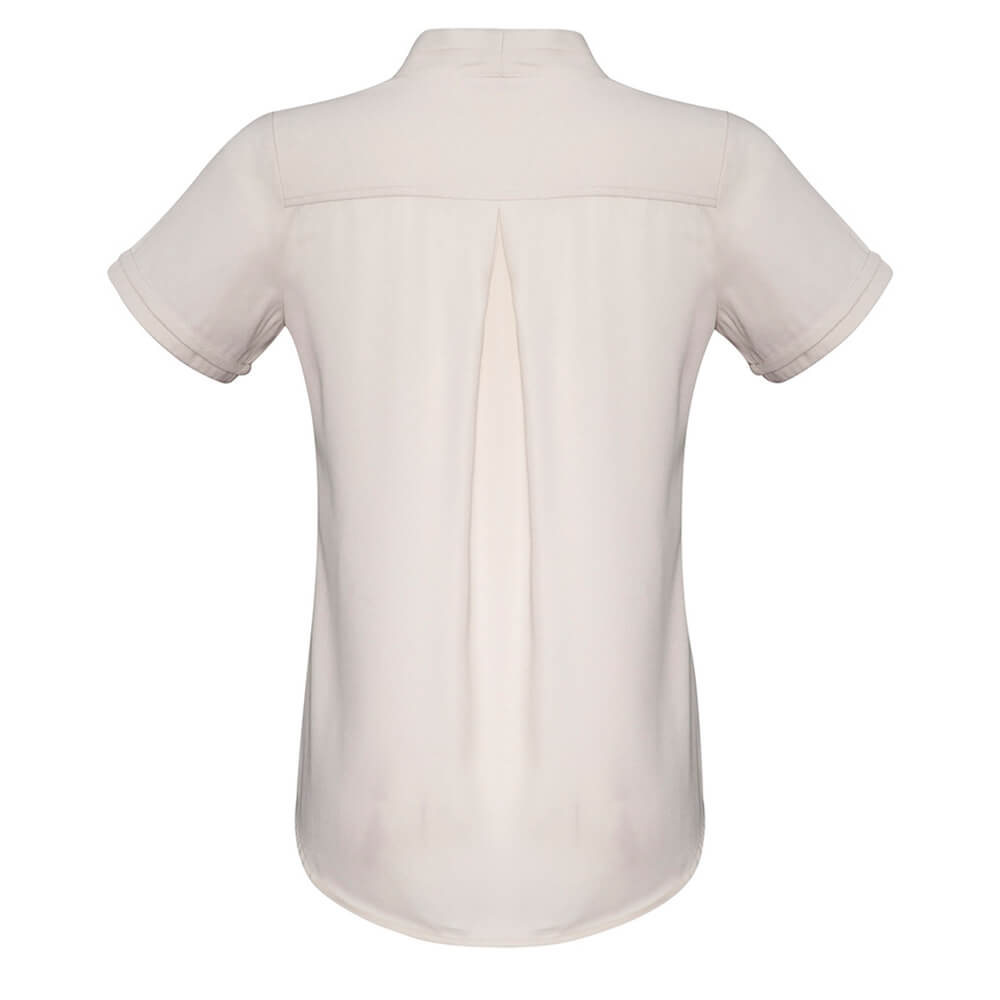 Biz Collection S628LS Womens Madison Short Sleeve Shirt Ivory
