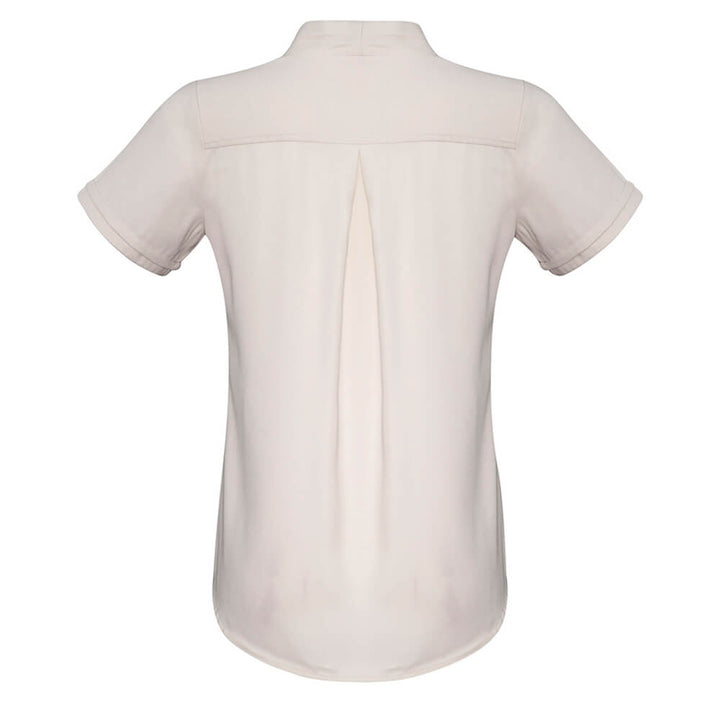 Biz Collection S628LS Womens Madison Short Sleeve Shirt Ivory