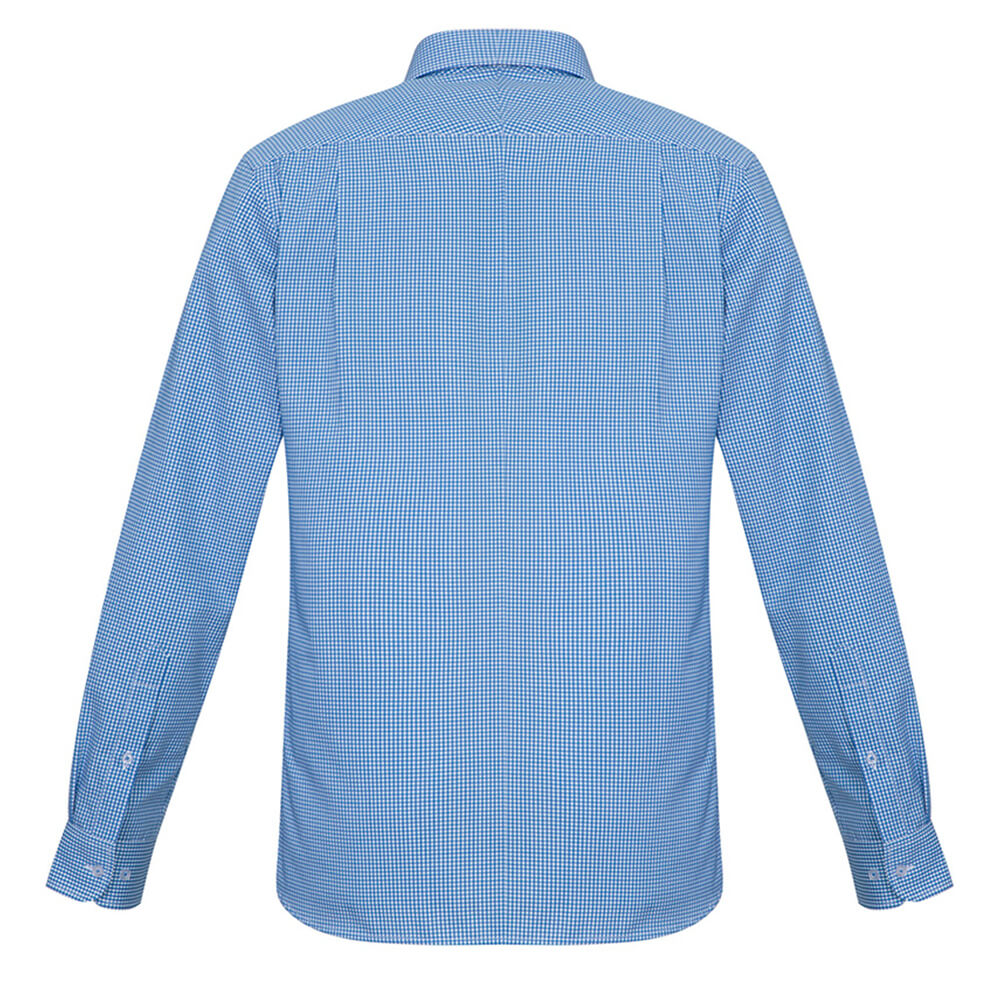 Biz Collection S716ML Mens Ellison Long Sleeve Shirt French Blue