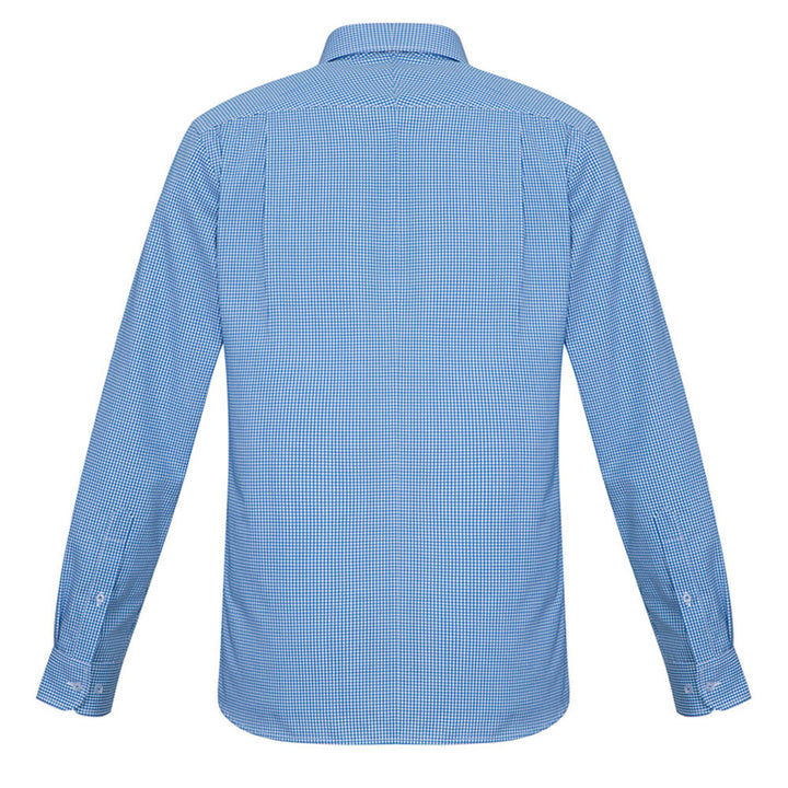 Biz Collection S716ML Mens Ellison Long Sleeve Shirt French Blue