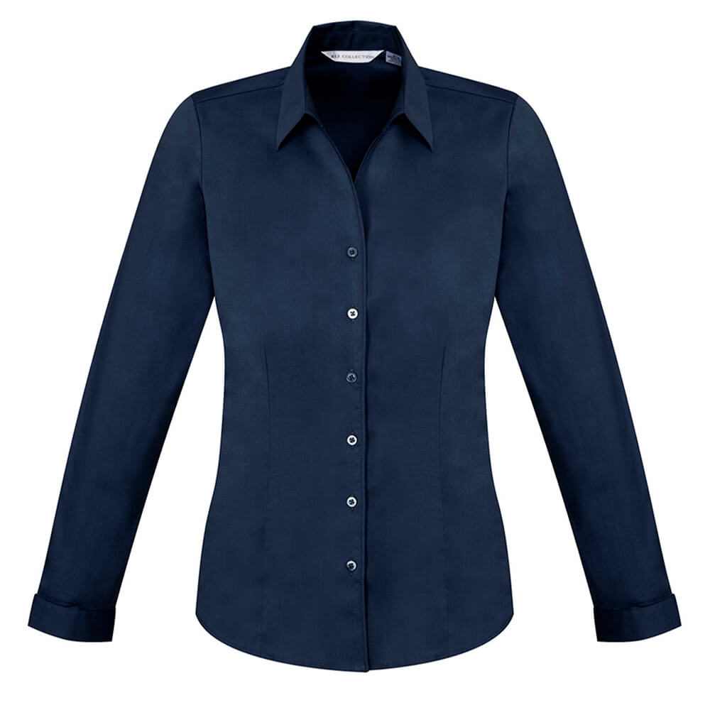 Biz Collection S770LL Womens Monaco Long Sleeve Shirt Ink