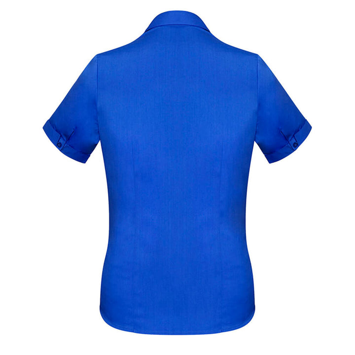 Biz Collection S770LS Womens Monaco Short Sleeve Shirt Electric Blue