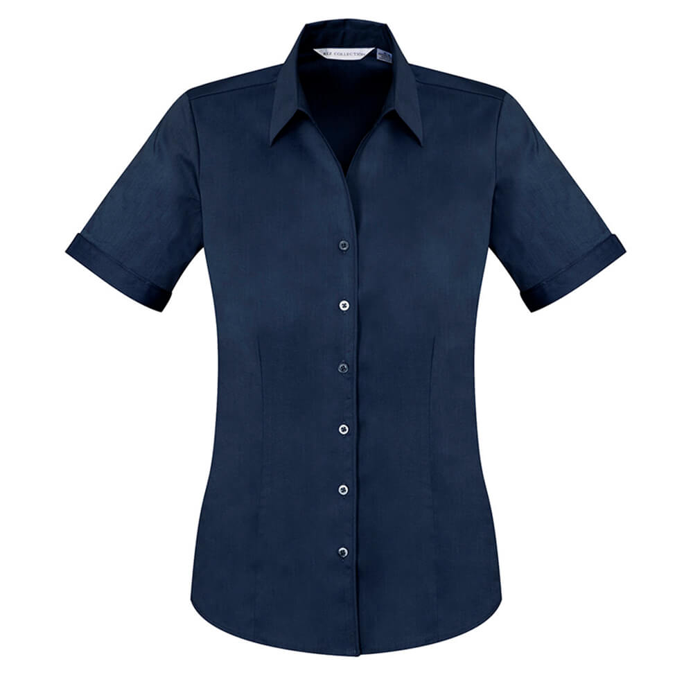 Biz Collection S770LS Womens Monaco Short Sleeve Shirt Ink
