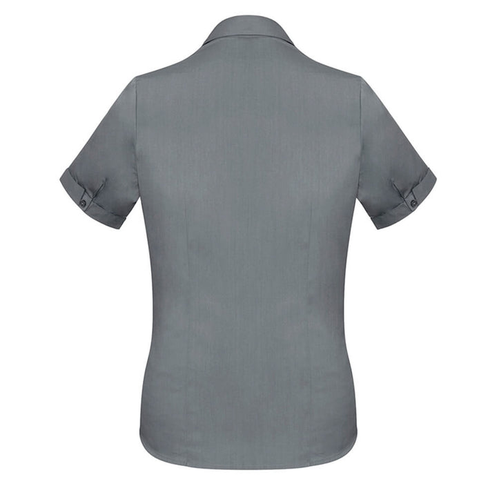 Biz Collection S770LS Womens Monaco Short Sleeve Shirt Platinum