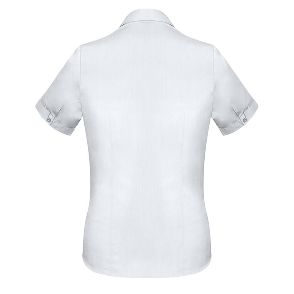 Biz Collection S770LS Womens Monaco Short Sleeve Shirt White