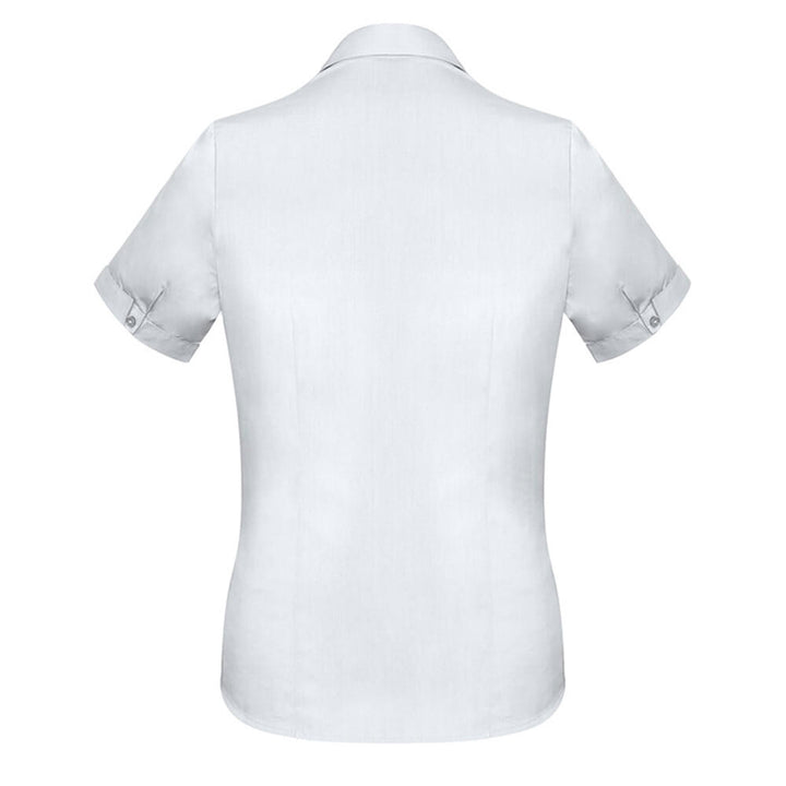 Biz Collection S770LS Womens Monaco Short Sleeve Shirt White