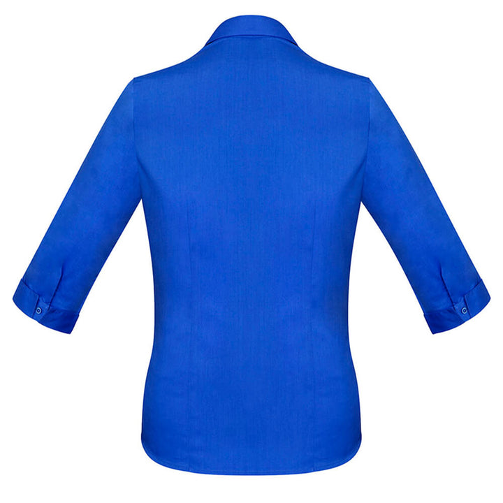 Biz Collection S770LT Womens Monaco 3/4 Sleeve Shirt Electric Blue