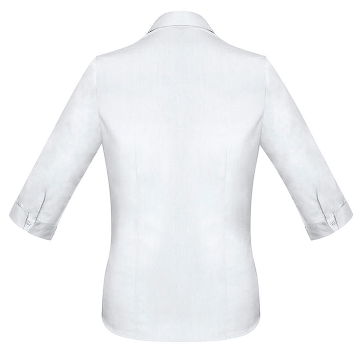 Biz Collection S770LT Womens Monaco 3/4 Sleeve Shirt White