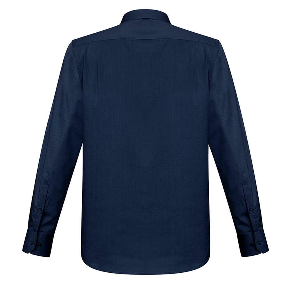 Biz Collection S770ML Mens Monaco Long Sleeve Shirt Ink