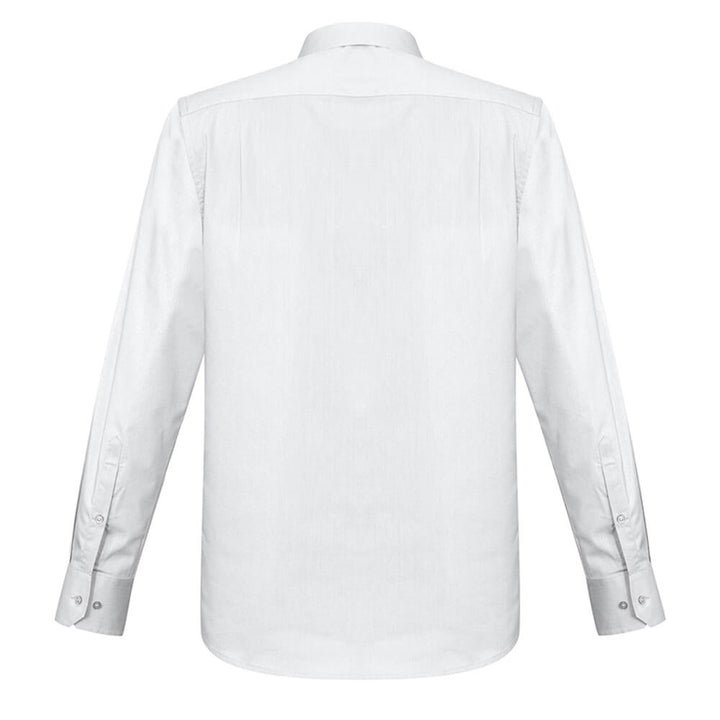 Biz Collection S770ML Mens Monaco Long Sleeve Shirt White