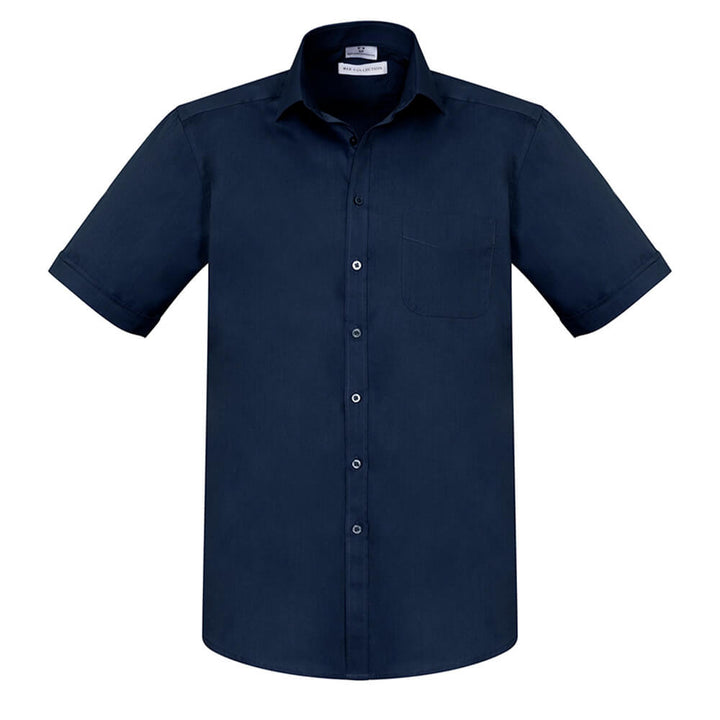 Biz Collection S770MS Mens Monaco Short Sleeve Shirt Ink