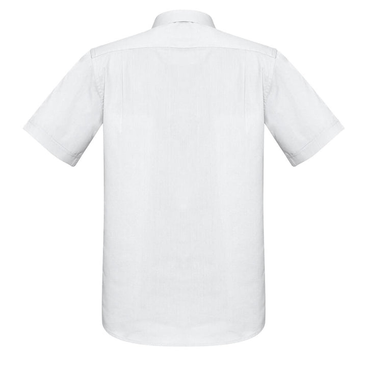 Biz Collection S770MS Mens Monaco Short Sleeve Shirt White