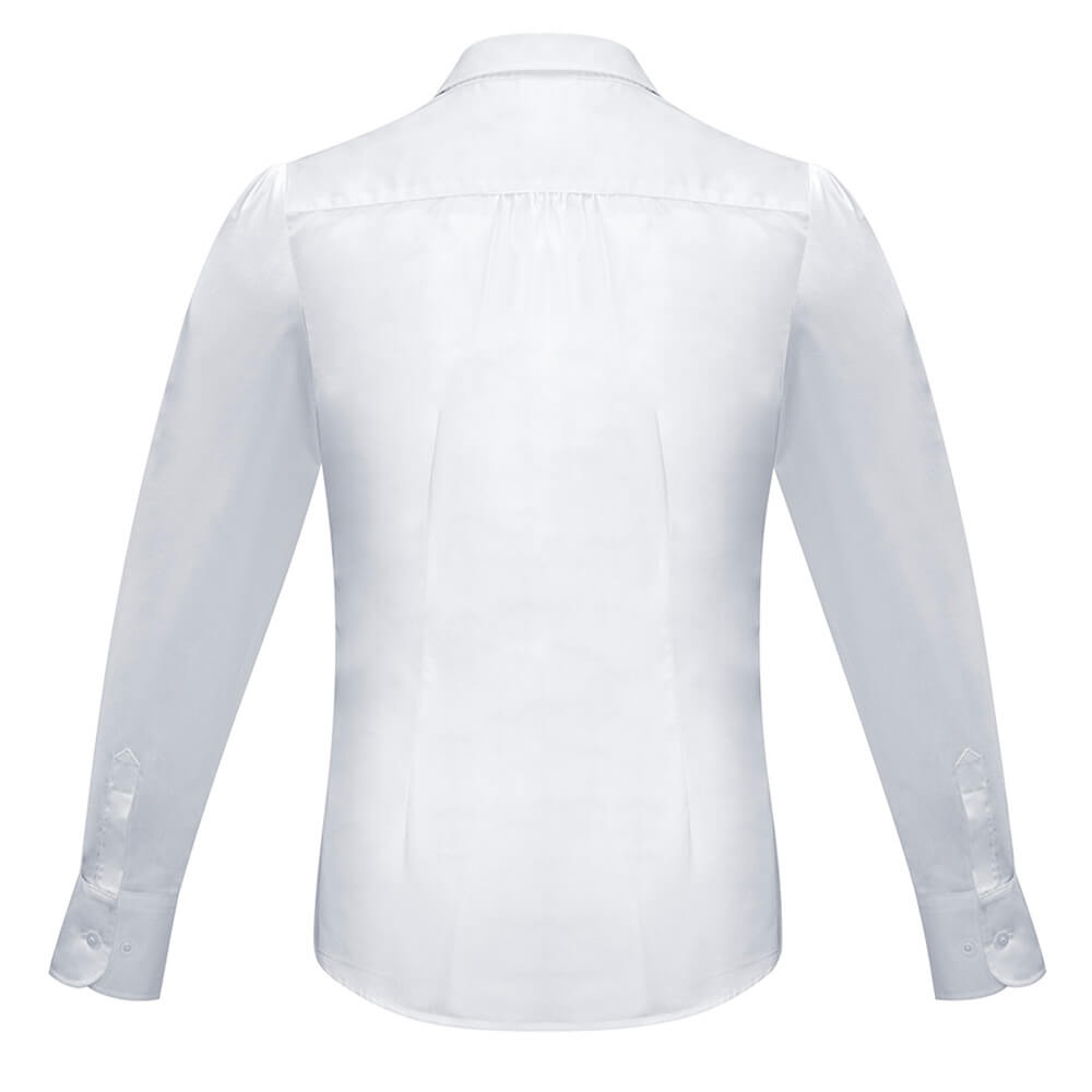 Biz Collection S812LL Womens Euro Long Sleeve Shirt White