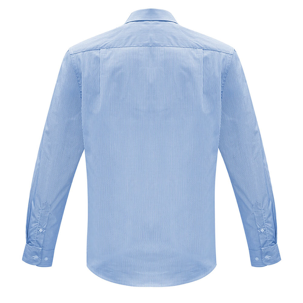 Biz Collection S812ML Mens Euro Long Sleeve Shirt Blue