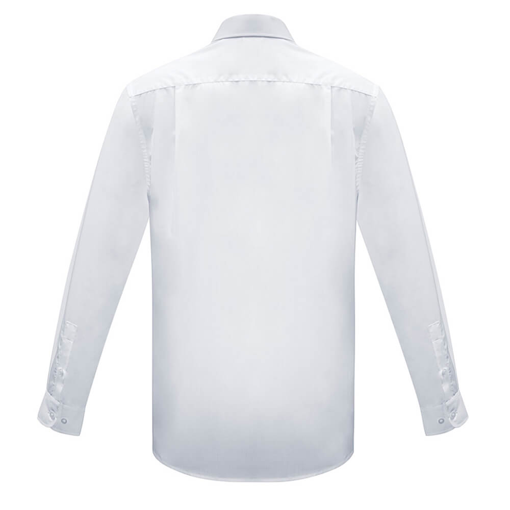 Biz Collection S812ML Mens Euro Long Sleeve Shirt White